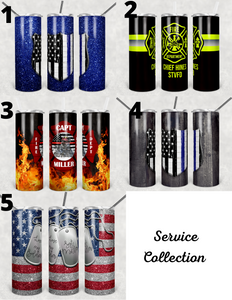 Police/Firman/Military Collection Tumblers