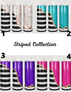 Striped Collection Tumblers